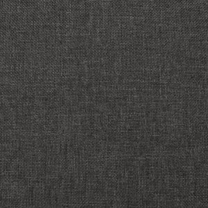 vidaXL Fauteuil relax électrique en tissu gris foncé