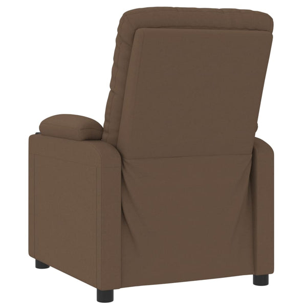 Relaxsessel Elektrisch Braun Stoff