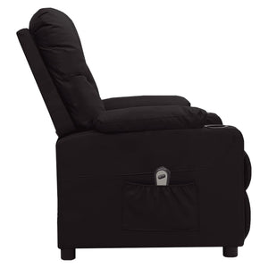 Relaxsessel Elektrisch Schwarz Kunstleder