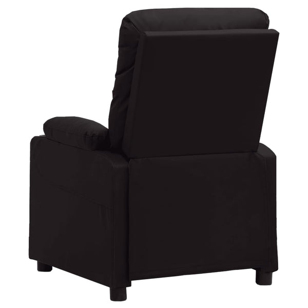 Relaxsessel Elektrisch Schwarz Kunstleder