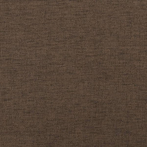 vidaXL Fauteuil relax électrique Marron Tissu