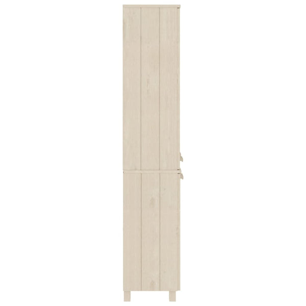 Highboard HAMAR Massivholz Kiefer Honigbraun