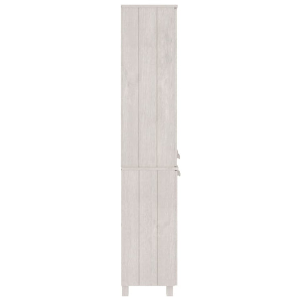 Highboard HAMAR Massivholz Kiefer Weiß