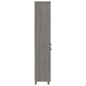 Highboard HAMAR Massivholz Kiefer Hellgrau