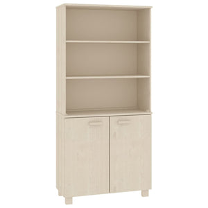 Highboard HAMAR Massivholz Kiefer Honigbraun