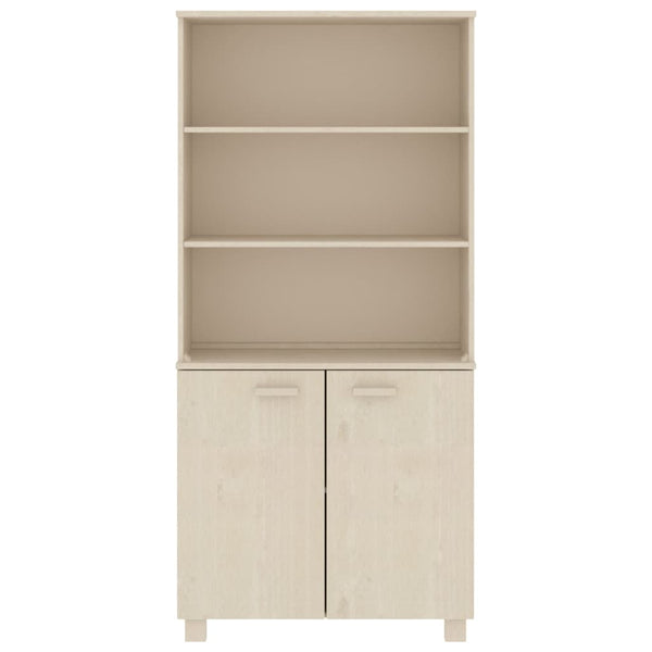 Highboard HAMAR Massivholz Kiefer Honigbraun