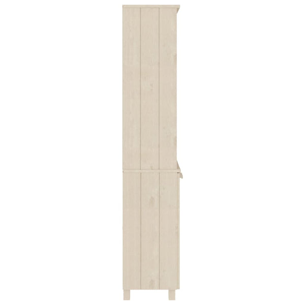 Highboard HAMAR Massivholz Kiefer Honigbraun