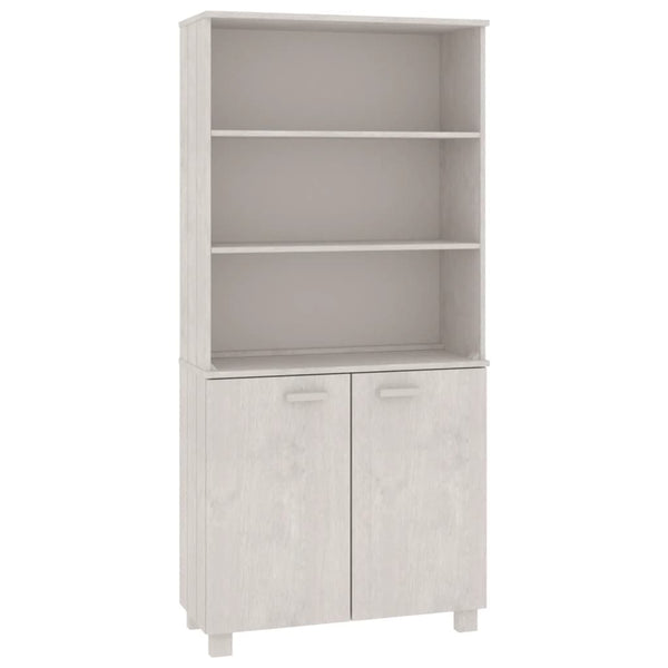 Highboard HAMAR Massivholz Kiefer Weiß