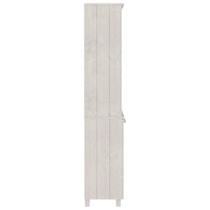 Highboard HAMAR Massivholz Kiefer Weiß