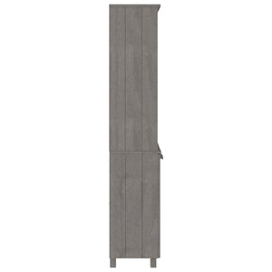 Highboard HAMAR Massivholz Kiefer Hellgrau