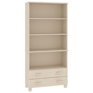 Highboard HAMAR Massivholz Kiefer Honigbraun