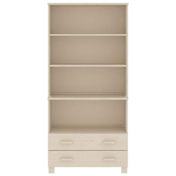 Highboard HAMAR Massivholz Kiefer Honigbraun