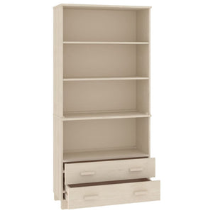 Highboard HAMAR Massivholz Kiefer Honigbraun