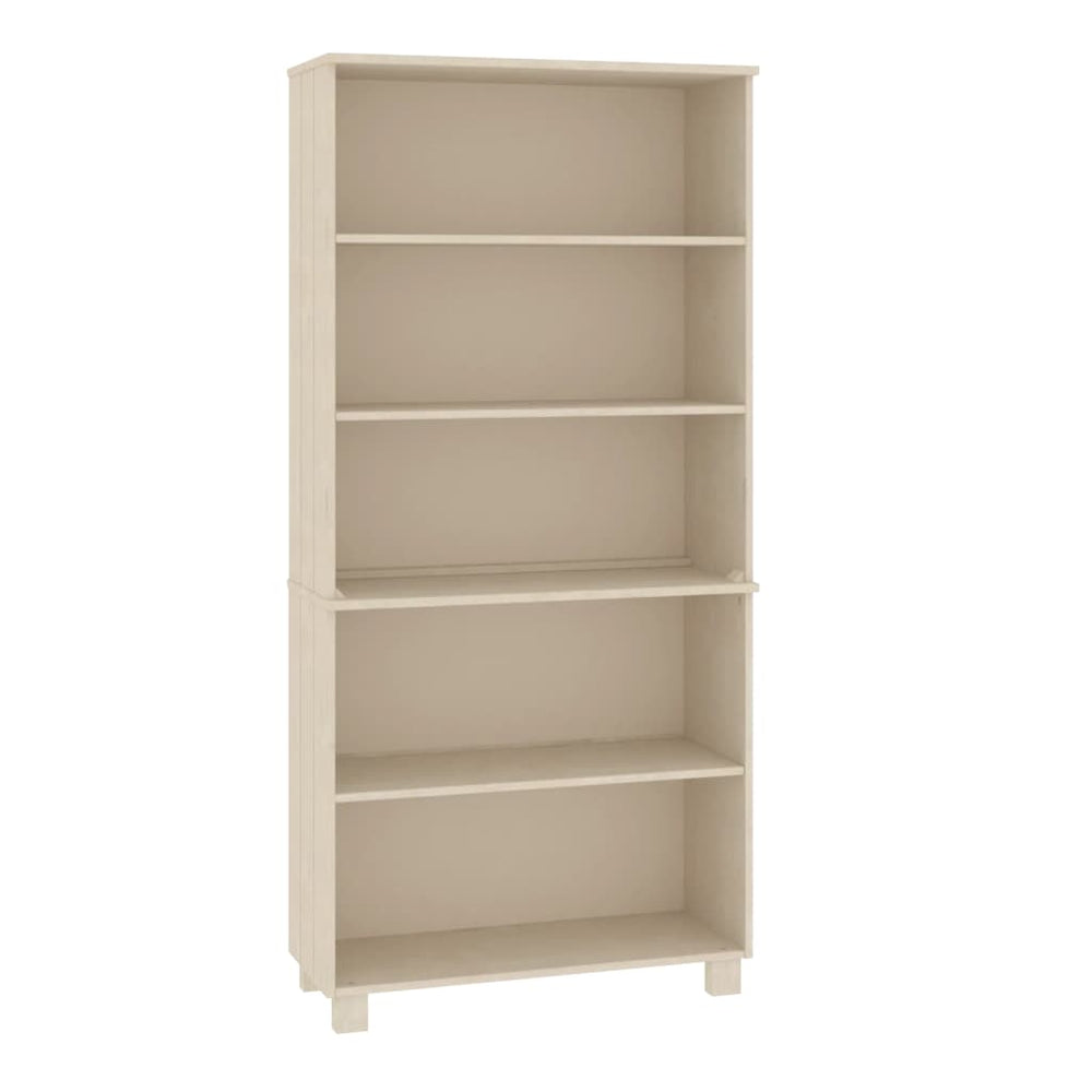 Highboard HAMAR Massivholz Kiefer Honigbraun