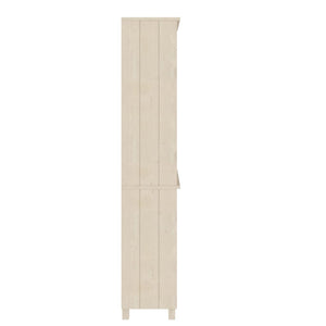Highboard HAMAR Massivholz Kiefer Honigbraun