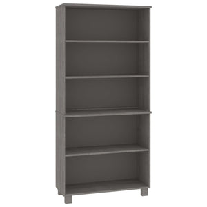 vidaXL Highboard HAMAR Solid Pine Light Gray