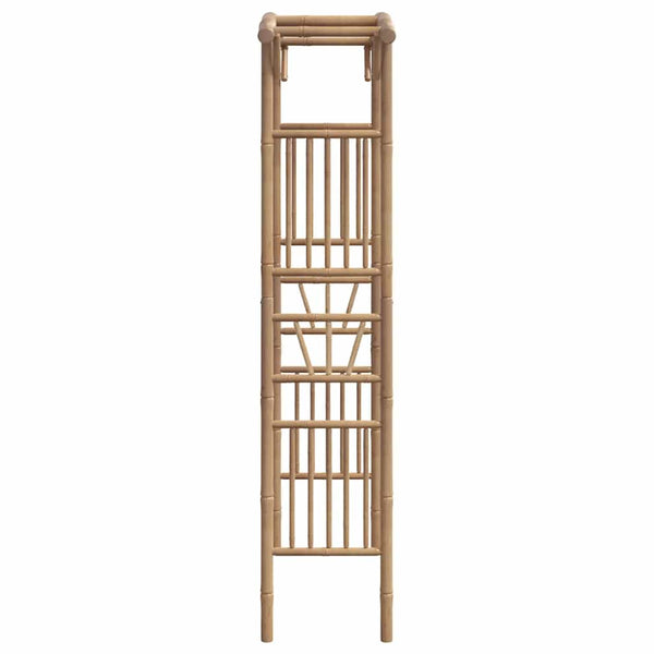Bambus Rosenbogen für Garten 118x40x187 cm