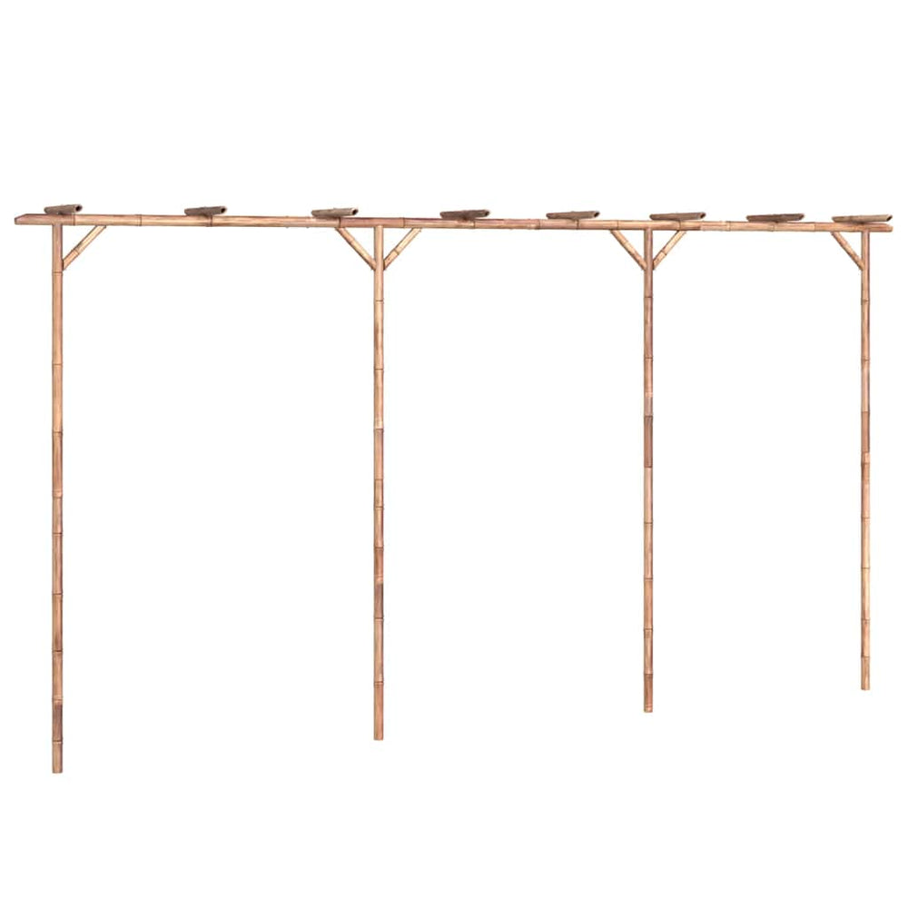 vidaXL Pergola en bambou 385x40x205 cm