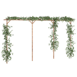 Bambus Pergola 385 cm Gartenlaube