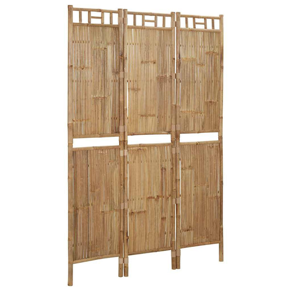 3-tlg Bambus Raumteiler 120x180 cm