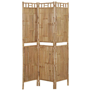 3-tlg Bambus Raumteiler 120x180 cm