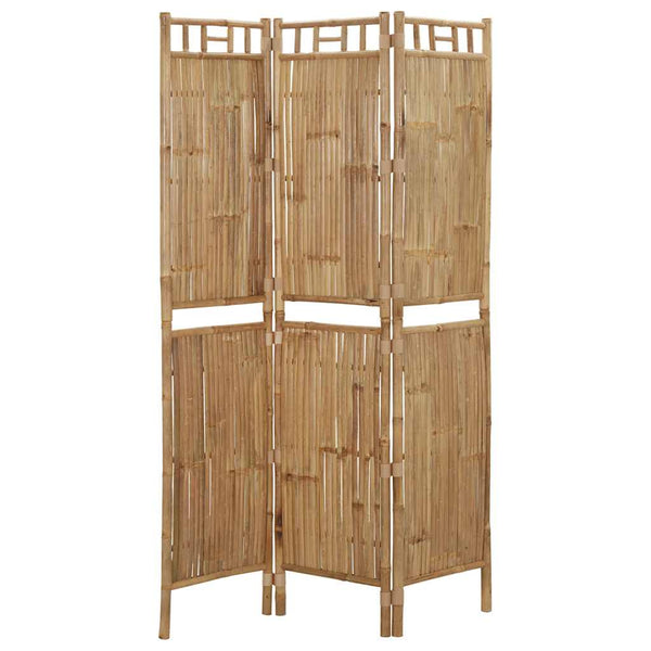3-tlg Bambus Raumteiler 120x180 cm