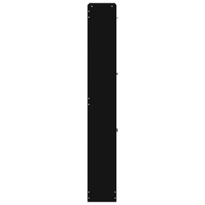 Schuhschrank Schwarz 59x17x108 cm