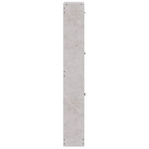 Schuhschrank Betongrau 59x17x108 cm