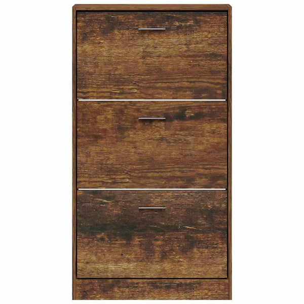 Schuhschrank Räuchereiche 59x108 cm