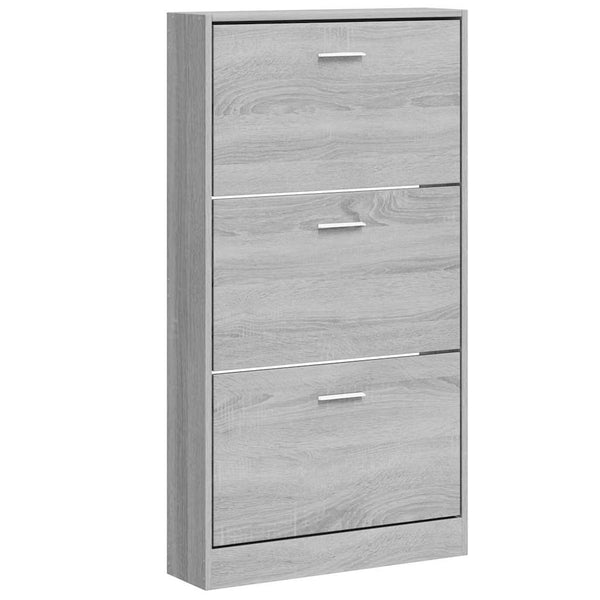 Schuhschrank Grau Sonoma 59x108 cm
