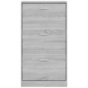 Schuhschrank Grau Sonoma 59x108 cm