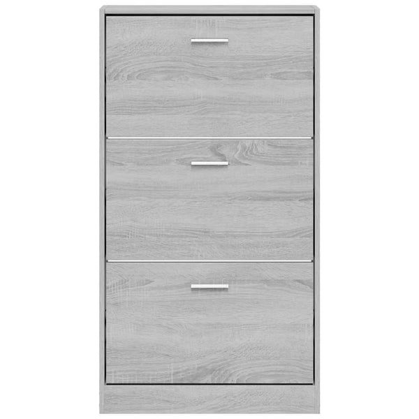 Schuhschrank Grau Sonoma 59x108 cm