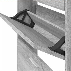 Schuhschrank Grau Sonoma 59x108 cm
