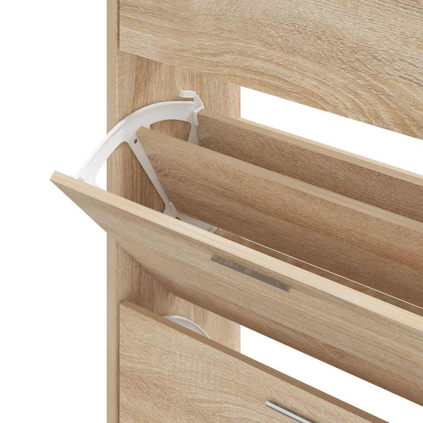 Schuhschrank Sonoma Eiche 63x24x103 cm