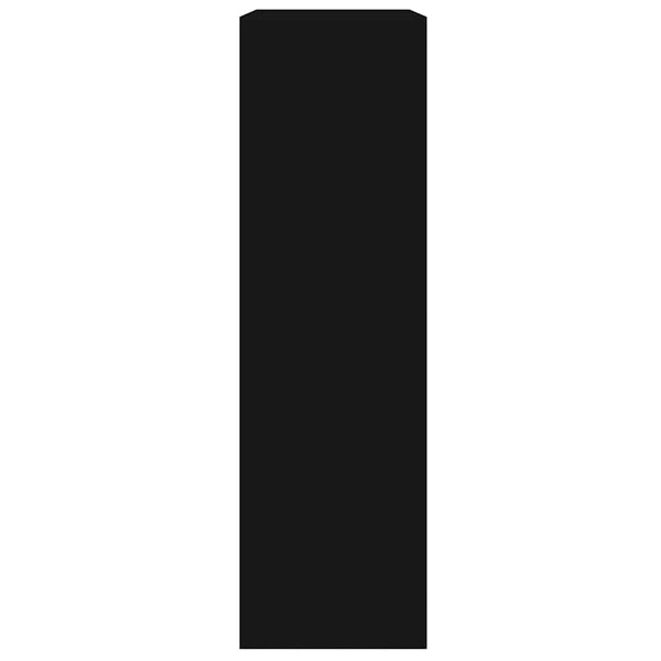Schuhschrank Schwarz 63x24x81 cm