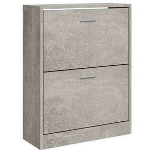 Schuhschrank Betongrau 63x81 cm