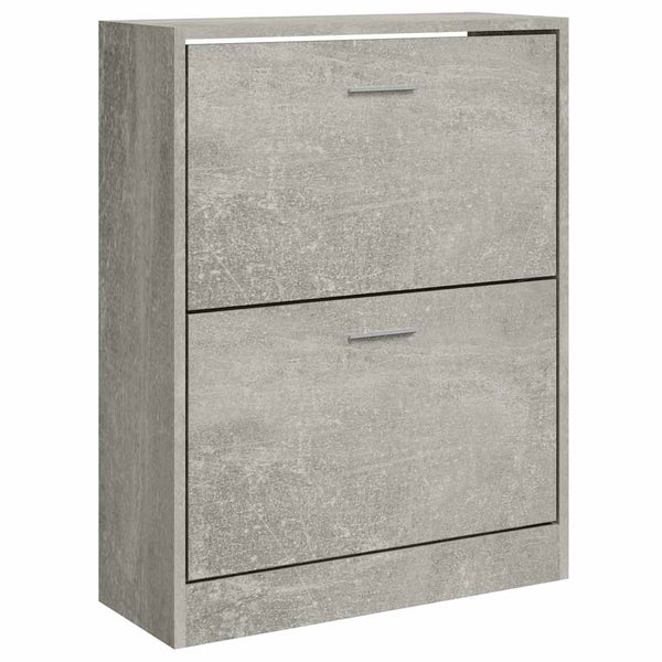 Schuhschrank Betongrau 63x81 cm