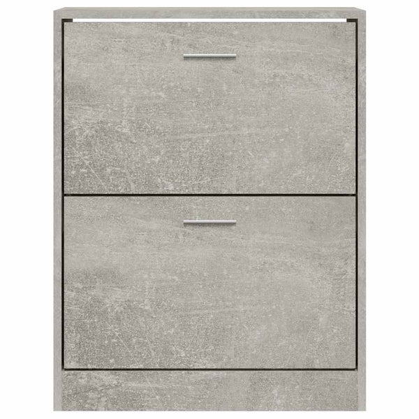 Schuhschrank Betongrau 63x81 cm