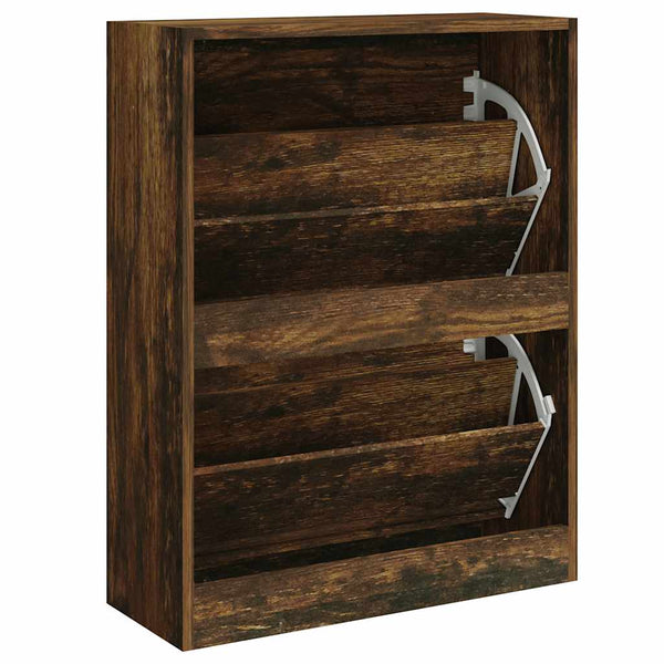 Schuhschrank Räuchereiche 63x81 cm