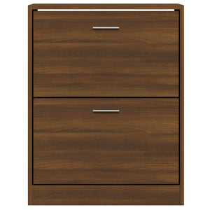 Schuhschrank Braun Eichenoptik, 63 cm