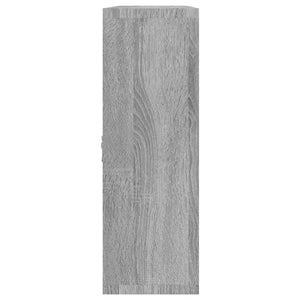 vidaXL Étagère murale 8 compartiments Gris Sonoma