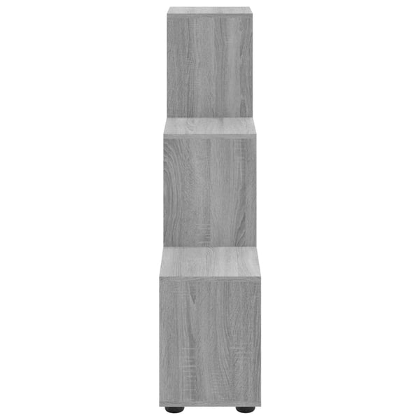 Treppenregal Grau Sonoma 107 cm