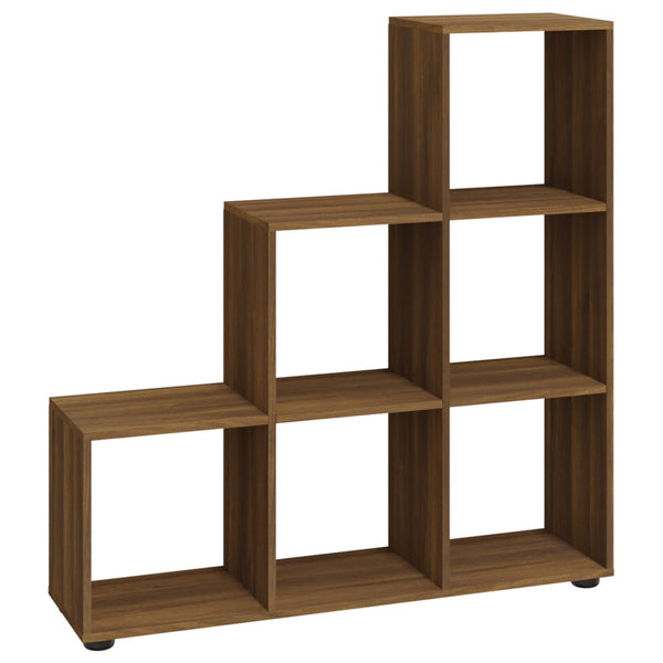 Treppenregal Braun Eichenoptik, 107cm