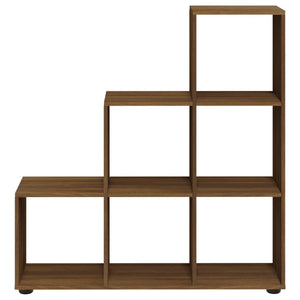 Treppenregal Braun Eichenoptik, 107cm