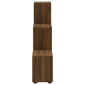 Treppenregal Braun Eichenoptik, 107cm