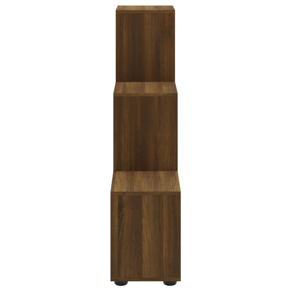 Treppenregal Braun Eichenoptik, 107cm