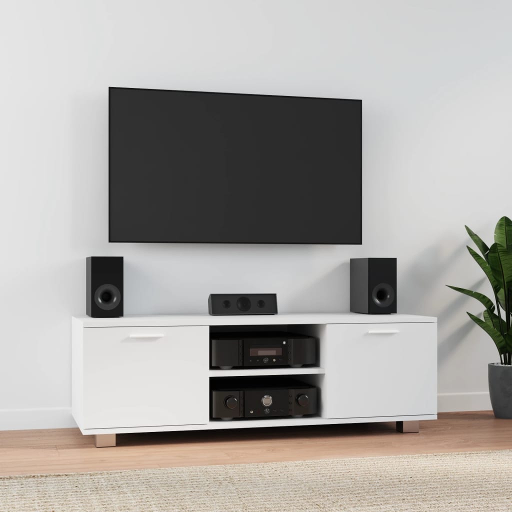 Weißer TV-Schrank 120 cm