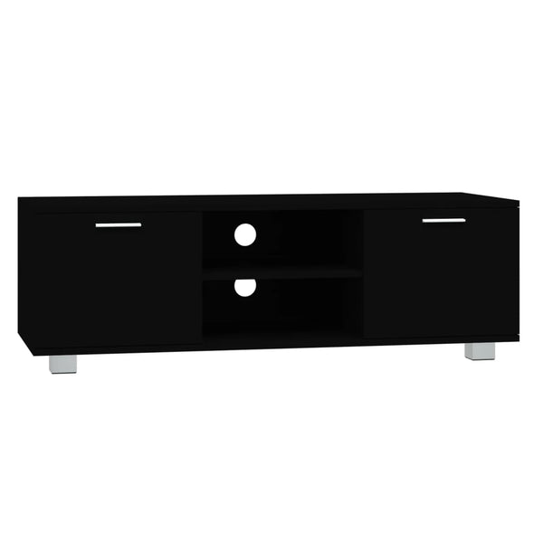 Schwarzer TV-Schrank 120 cm