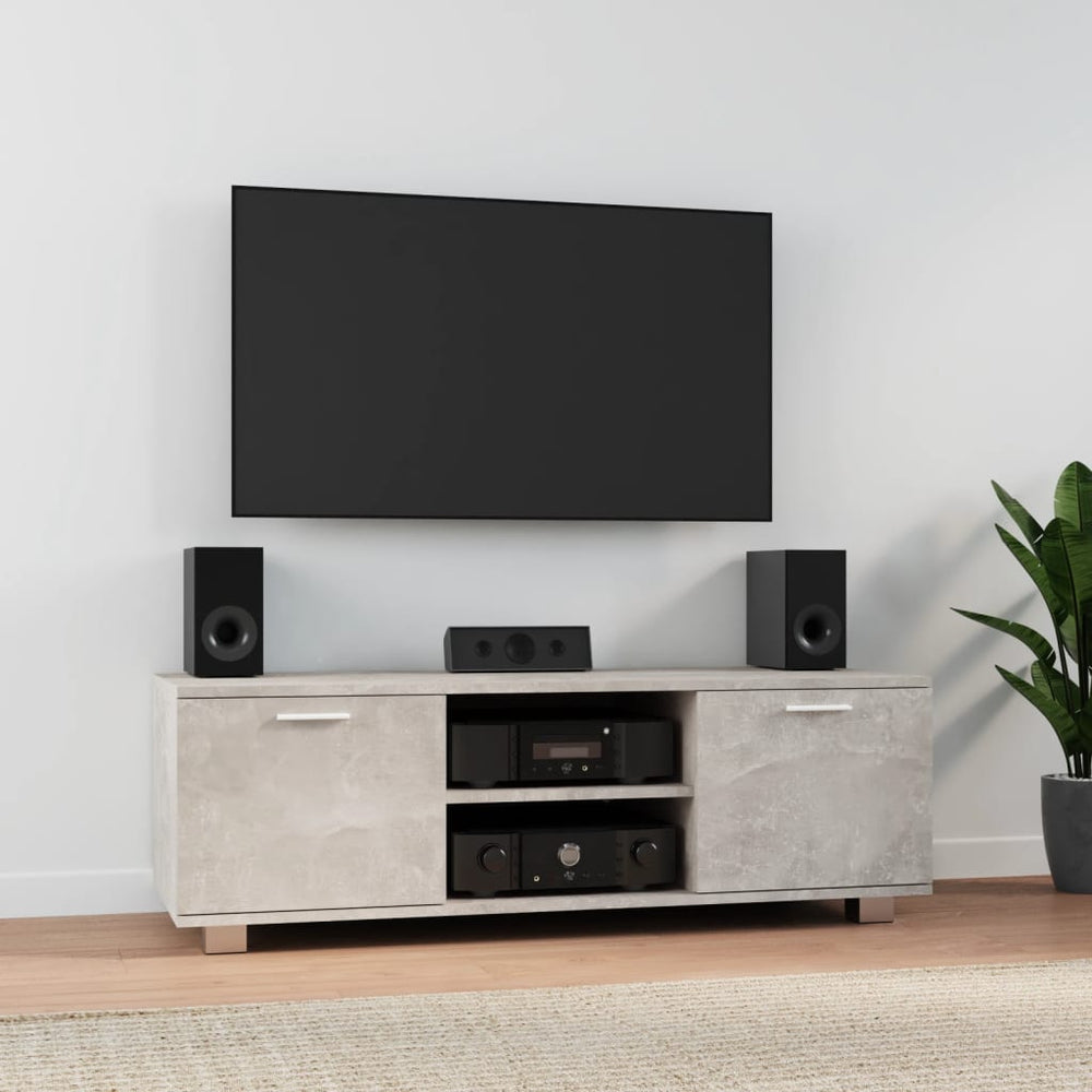 TV-Schrank Betongrau 120 cm