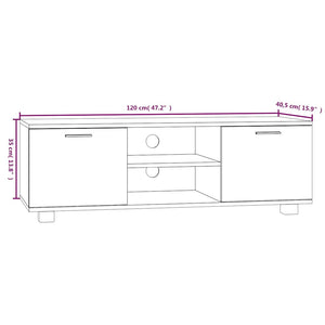 TV-Schrank Grau Sonoma 120 cm